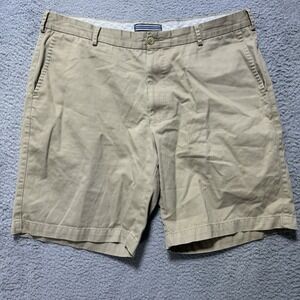Peter Millar‎ Crown Sport Shorts Size 38 Khaki/Beige Tan Preppy Brunch Boating